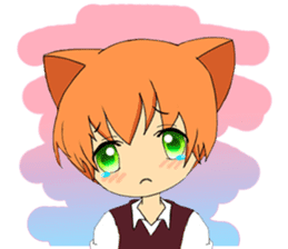 Pastel Nekomata Family sticker #8990027