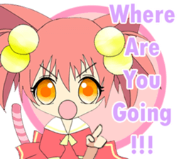 Pastel Nekomata Family sticker #8990028