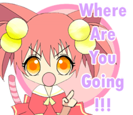 Pastel Nekomata Family sticker #8990028