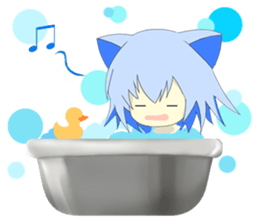 Pastel Nekomata Family sticker #8990031