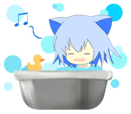 Pastel Nekomata Family sticker #8990031