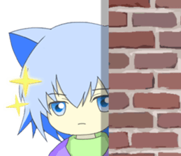 Pastel Nekomata Family sticker #8990039