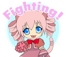 Pastel Nekomata Family sticker #8990040