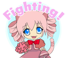 Pastel Nekomata Family sticker #8990040