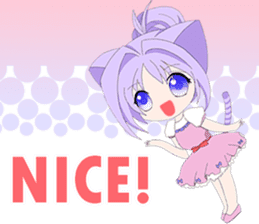 Pastel Nekomata Family sticker #8990041