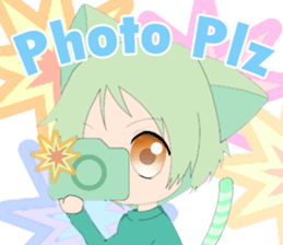 Pastel Nekomata Family sticker #8990042