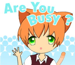 Pastel Nekomata Family sticker #8990043