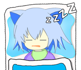 Pastel Nekomata Family sticker #8990047