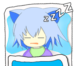 Pastel Nekomata Family sticker #8990047