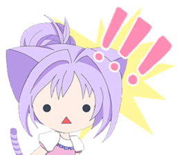 Pastel Nekomata Family sticker #8990049