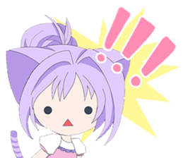 Pastel Nekomata Family sticker #8990049