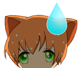 Pastel Nekomata Family sticker #8990051