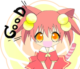 Pastel Nekomata Family sticker #8990052