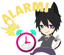 Pastel Nekomata Family sticker #8990054