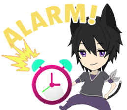 Pastel Nekomata Family sticker #8990054