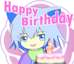 Pastel Nekomata Family sticker #8990055