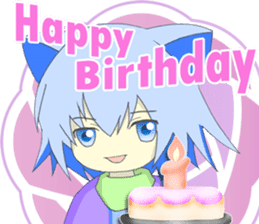 Pastel Nekomata Family sticker #8990055