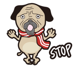 Funny PUG #2 sticker #8990217