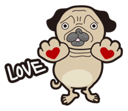 Funny PUG #2 sticker #8990225