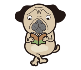 Funny PUG #2 sticker #8990235
