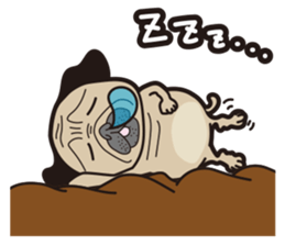 Funny PUG #2 sticker #8990241