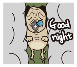Funny PUG #2 sticker #8990242