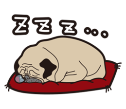 Funny PUG #2 sticker #8990243