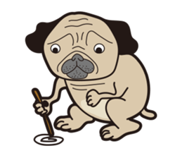 Funny PUG #2 sticker #8990246