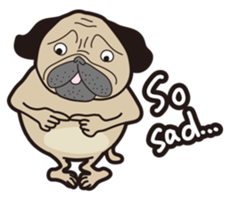 Funny PUG #2 sticker #8990247