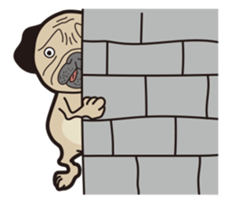 Funny PUG #2 sticker #8990248