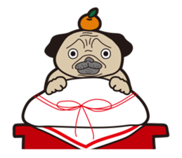 Funny PUG #2 sticker #8990254