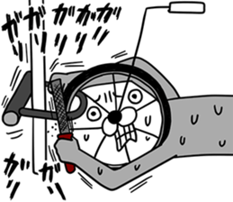 BIKE RIDER Language. sticker #8990931