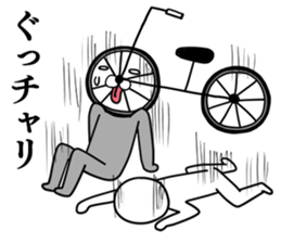 BIKE RIDER Language. sticker #8990935