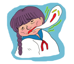 Girls Fat sticker #8991617