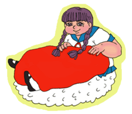 Girls Fat sticker #8991621