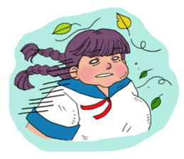 Girls Fat sticker #8991623