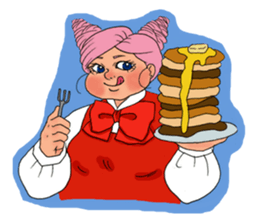 Girls Fat sticker #8991624