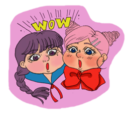 Girls Fat sticker #8991625