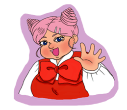 Girls Fat sticker #8991628