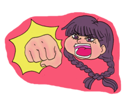 Girls Fat sticker #8991631