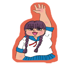 Girls Fat sticker #8991644
