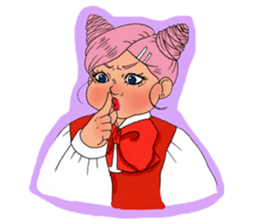 Girls Fat sticker #8991648