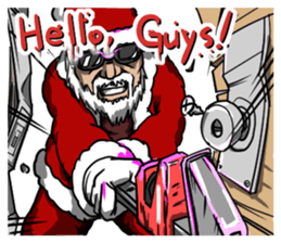 THE SANTA OF THE DEAD sticker #8991794