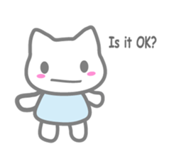 NYA of kitten 2  ( English ) sticker #8992097
