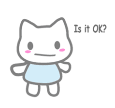 NYA of kitten 2  ( English ) sticker #8992097