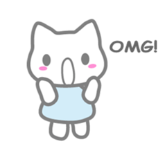NYA of kitten 2  ( English ) sticker #8992098