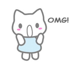 NYA of kitten 2  ( English ) sticker #8992098
