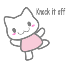 NYA of kitten 2  ( English ) sticker #8992101