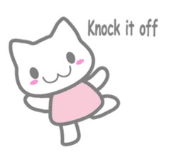 NYA of kitten 2  ( English ) sticker #8992101