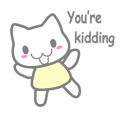 NYA of kitten 2  ( English ) sticker #8992103